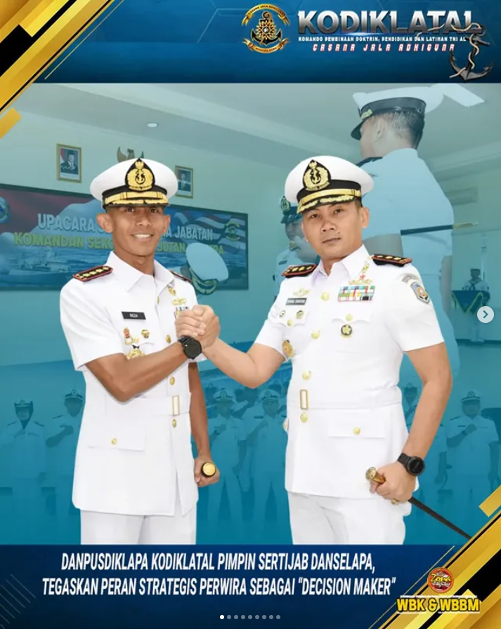 Danpusdiklapa Kodiklatal Pimpin Sertijab Danselapa, Tegaskan Peran Strategis Perwira sebagai “Decision Maker”