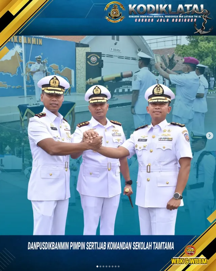 Danpusdikbanmin Pimpin Sertijab Komandan Sekolah Tamtama