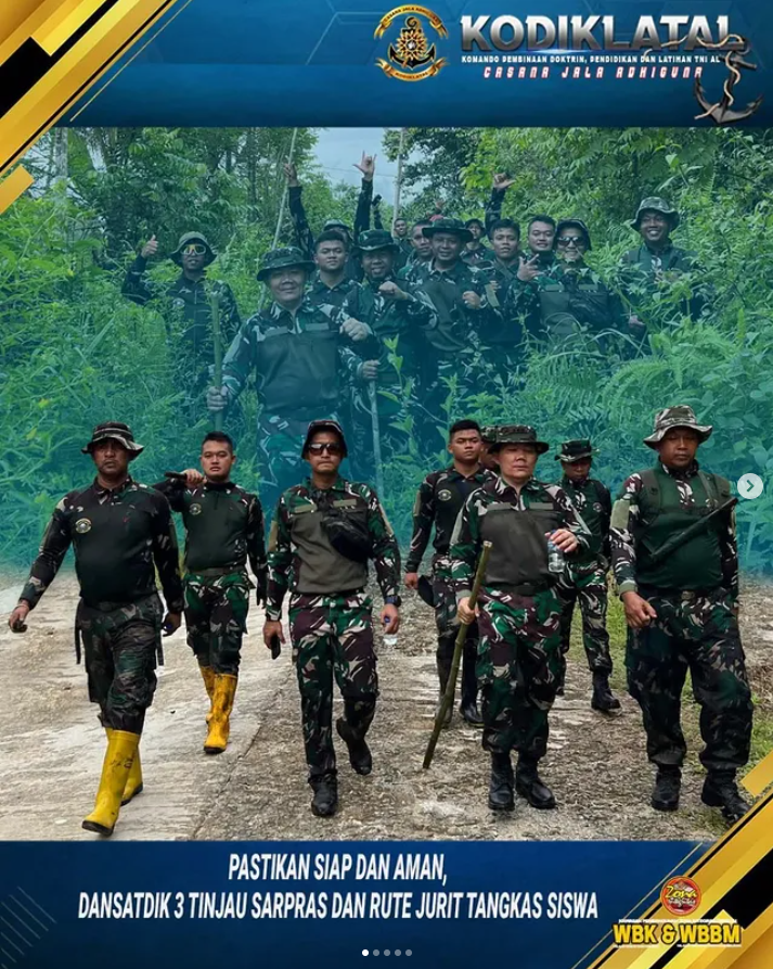 Pastikan Siap dan Aman, Dansatdik 3 Tinjau Sarpras dan Rute Jurit Tangkas Siswa
