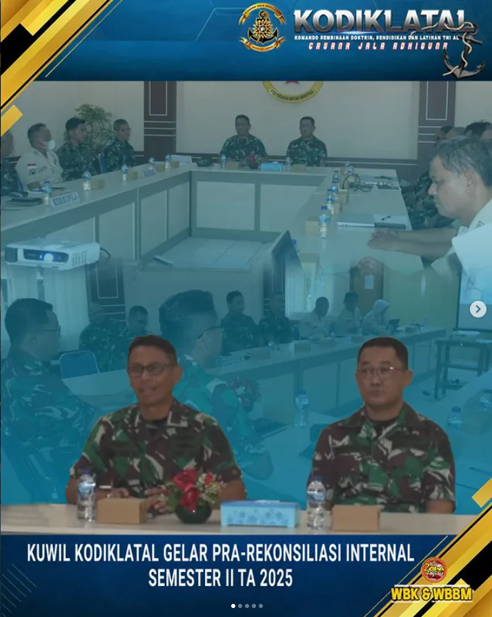 Kuwil Kodiklatal Gelar Pra-Rekonsiliasi Internal Semester II TA 2025
