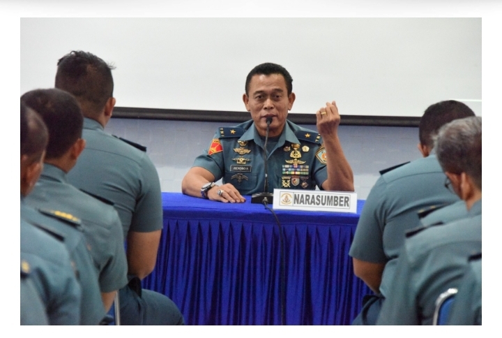 Inspektorat Kodiklatal Sosialisasikan Materi Gratifikasi Menuju Zona Integritas