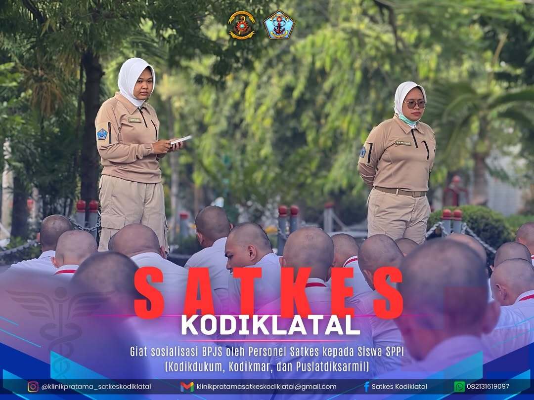 WUJUD BUDAYA PELAYANAN YANG PRIMA, SATKES KODIKLATAL BERIKAN SOSIALISASI PERPINDAHAN FASKES 1 PADA SISWA SARJANA PENGGERAK PEMBANGUNAN INDONESIA (SPPI)