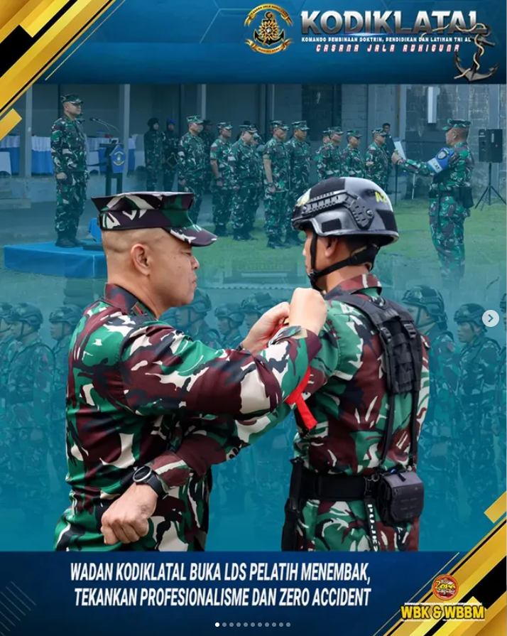 Wadan Kodiklatal Buka LDS Pelatih Menembak, Tekankan Profesionalisme dan Zero Accident