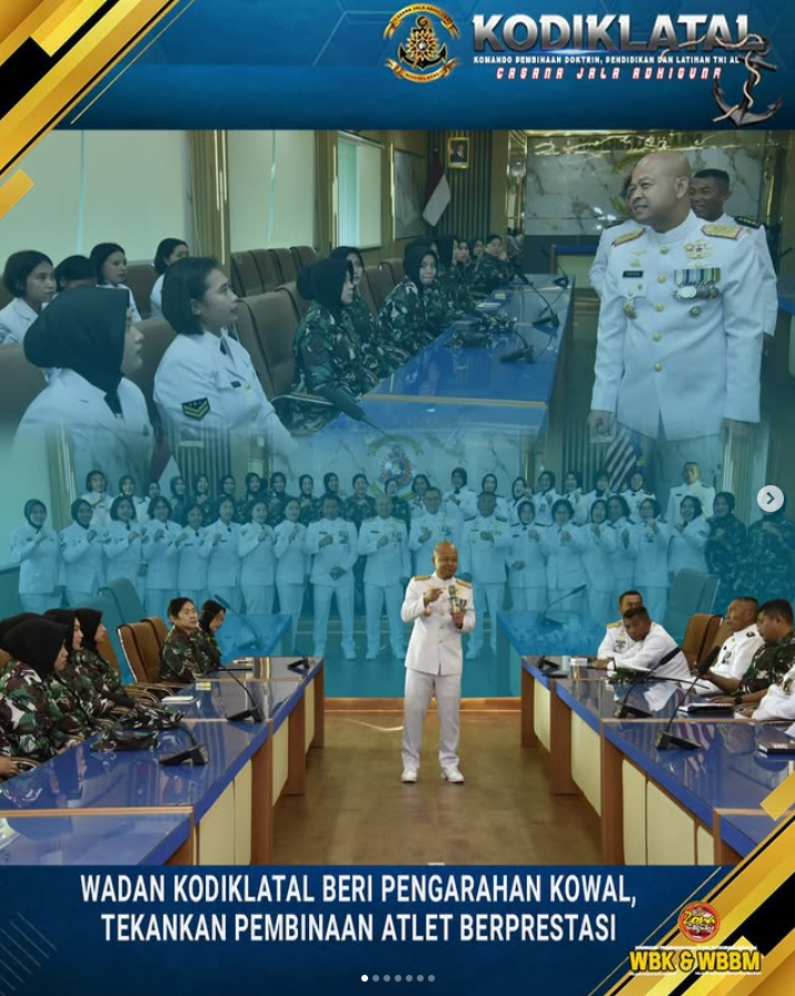 Wadan Kodiklatal Beri Pengarahan Kowal, Tekankan Pembinaan Atlet Berprestasi