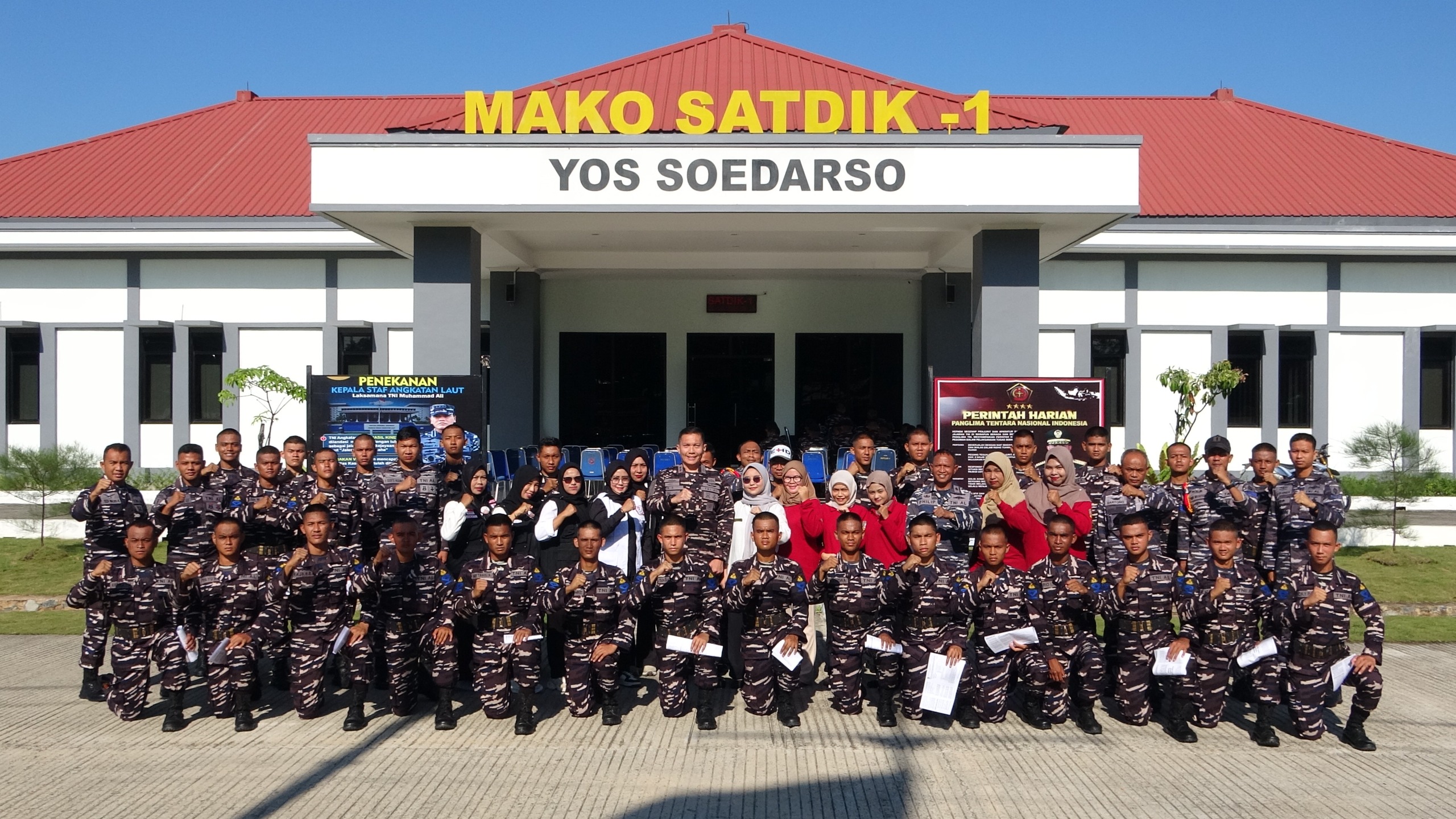 SATDIK 1 LAKSANAKAN PEMERIKSAAN KESEHATAN SISWA DIKMATA, WUJUD PELAYANAN KESEHATAN UNTUK SISWA