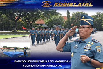 APEL PAGI DAN UPACARA BENDERA ANTAP KODIKLATAL