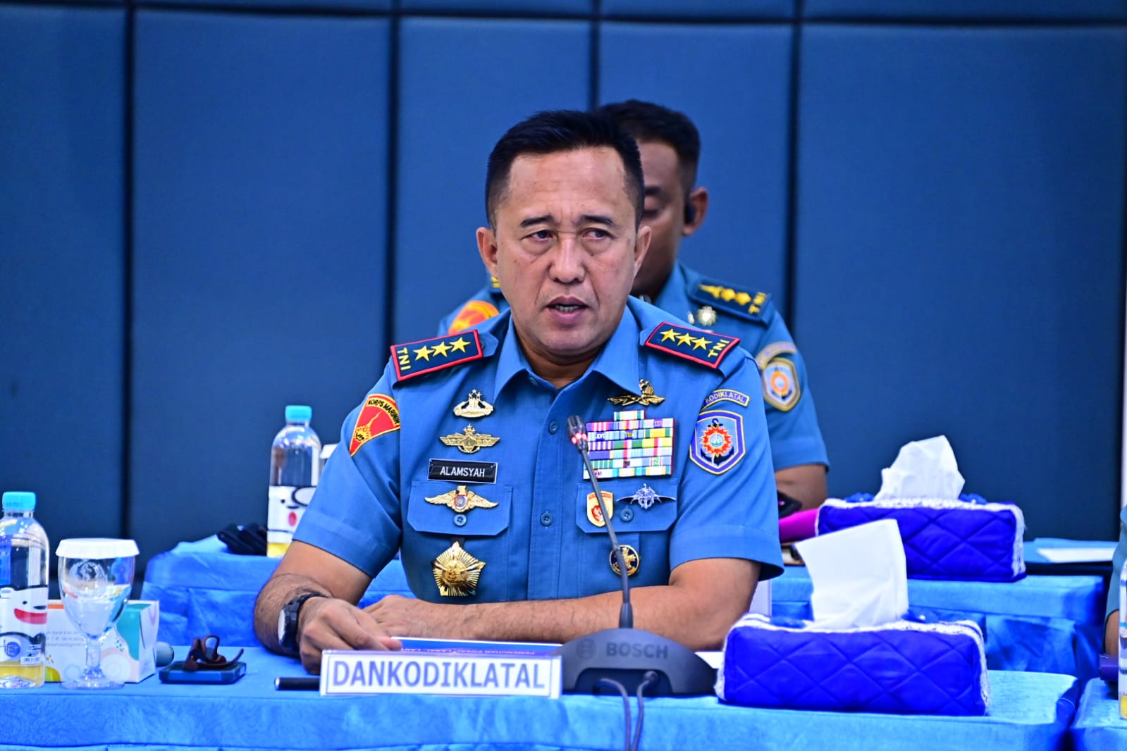 Dankodiklatal Laksanakan Rapat Evaluasi Satdik Kodiklatal Bersama Kasal Guna Penguatan Akuntabilitas