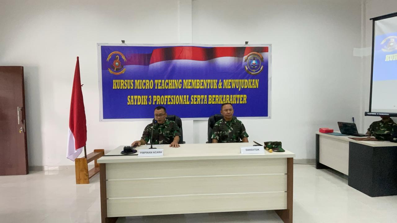 KURSUS MICRO TEACHING TINGKATKAN KUALITAS GADIK SATDIK 3 KODIKLATAL