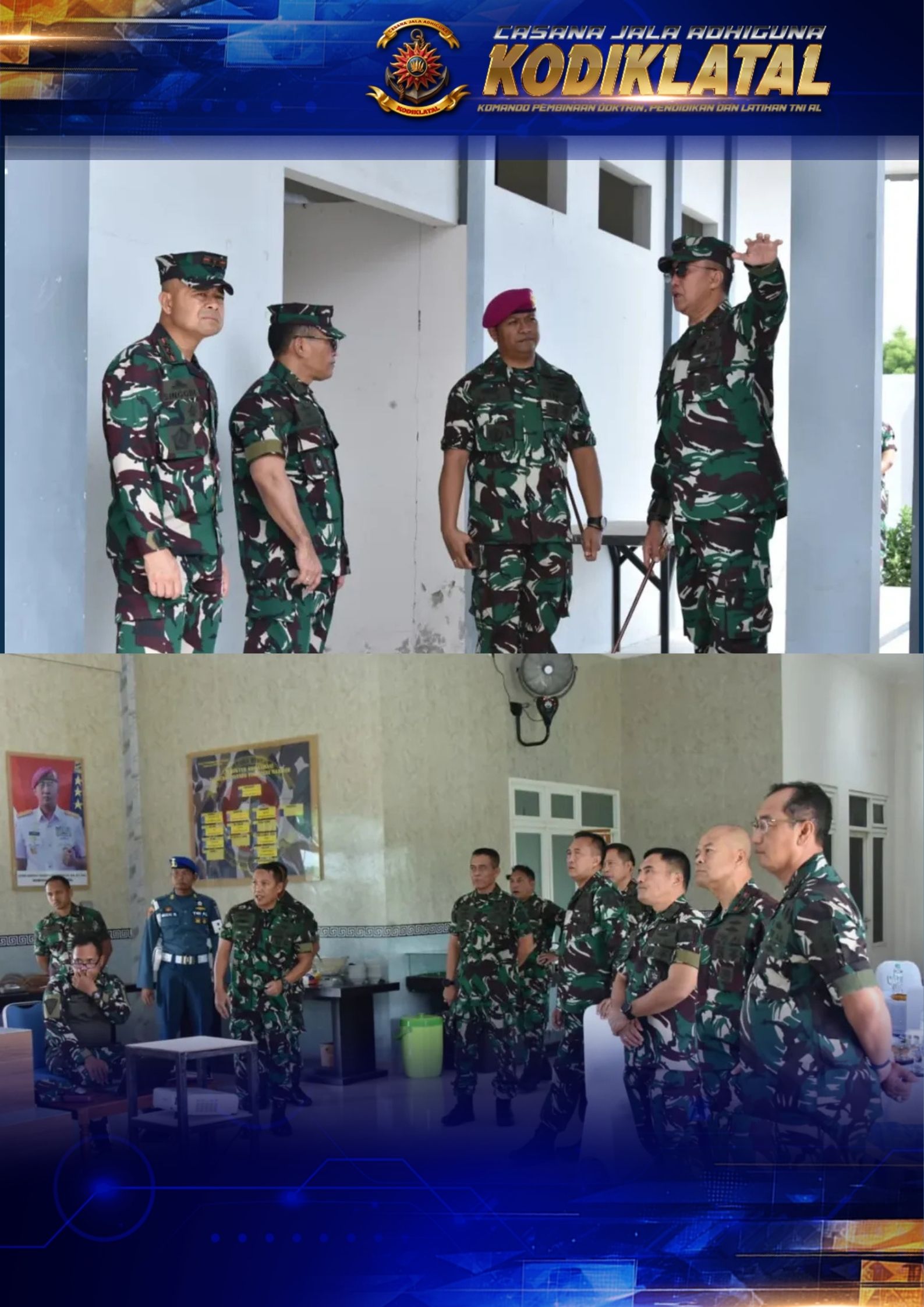 Wujudkan Fasilitas Pendidikan Modern, Dankodiklatal Tinjau Pembangunan Gedung Setaif Pusdikif di Grati Pasuruan