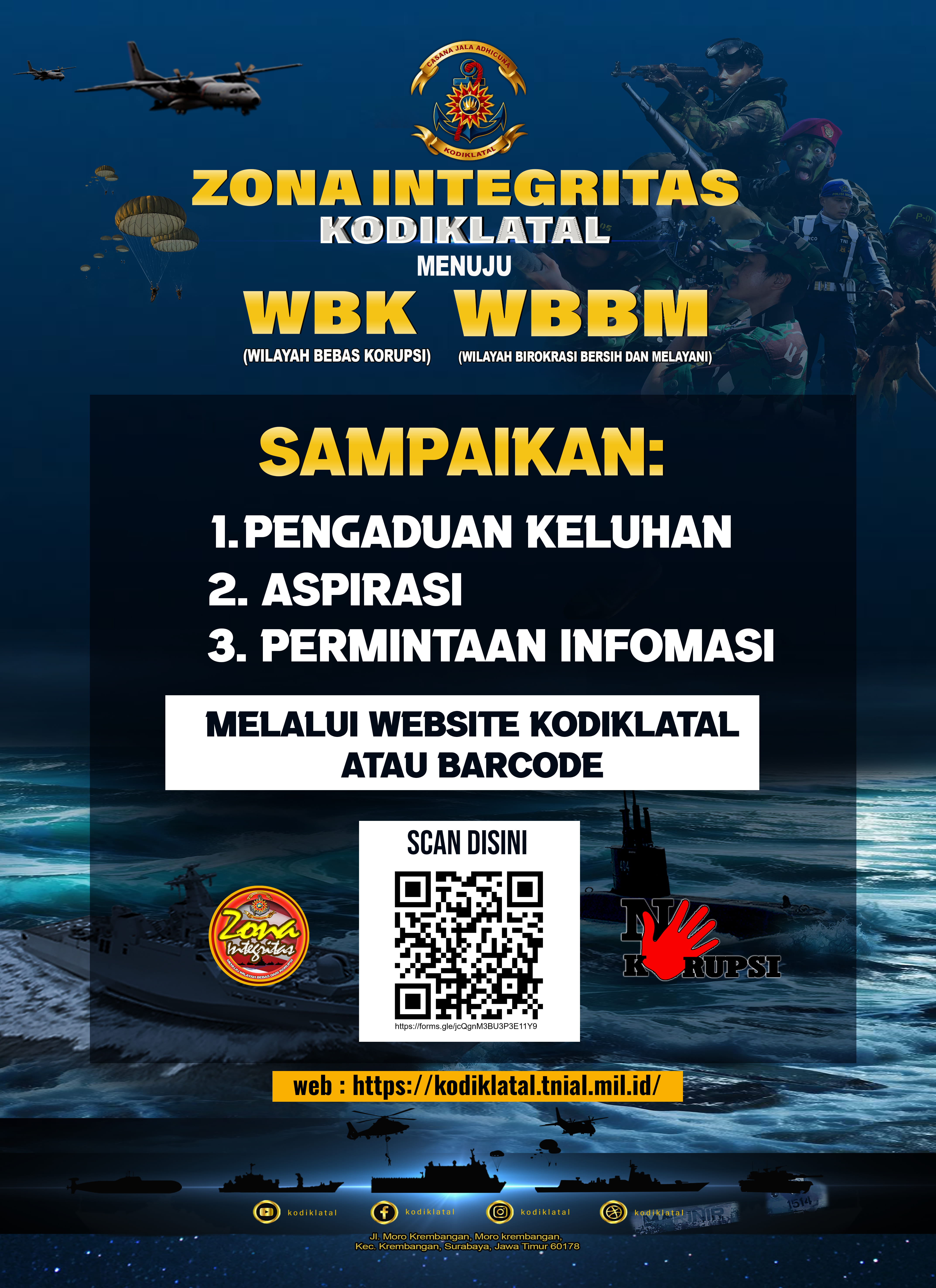 LAYANAN PENGADUAN KODIKLATAL